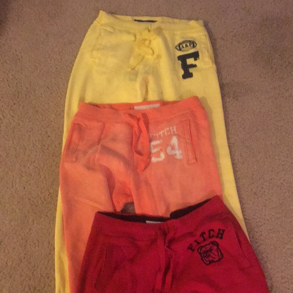 Bundle sale of Abercrombie & Fitch sweat pants